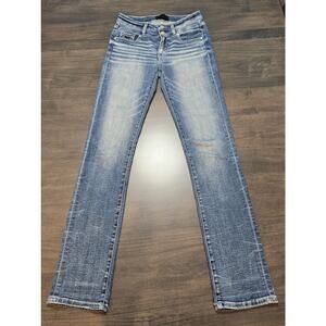 Buckle Black fit No 53 Straight Size 24 X 32 Women’s Jeans medium Wash Denim